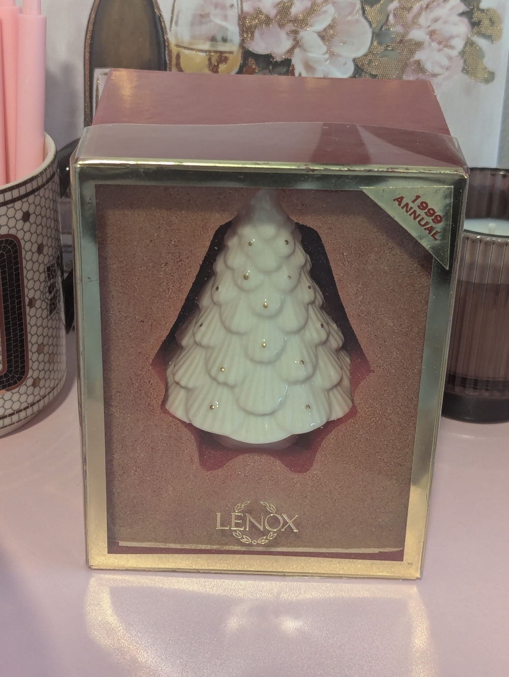 Lenox 1999 Annual Christmas Tree Ornament